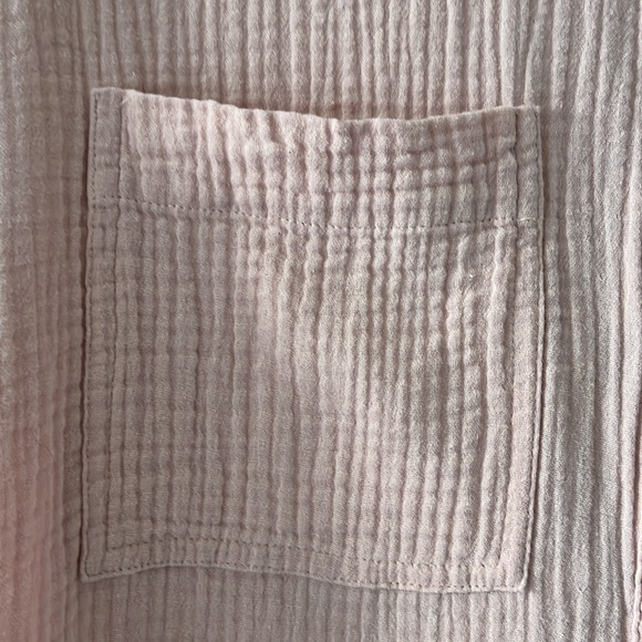 Madewell Casual Pink Blouse - Picture 2 of 6